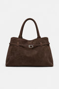 „Margaux“ Shoulder Bag — Chocolate